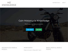Tablet Screenshot of mz-knowledge.net